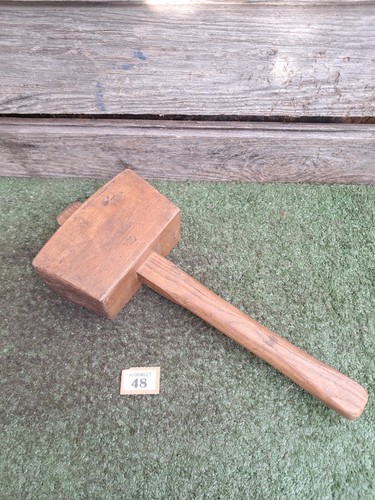 Vintage wood carvers mallet - carvers,