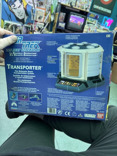 Vintage star trek - star, transporter