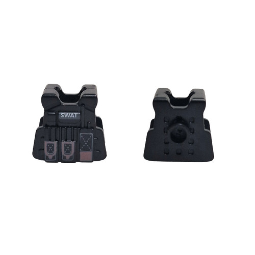 Tactical brick minifigure - , vest