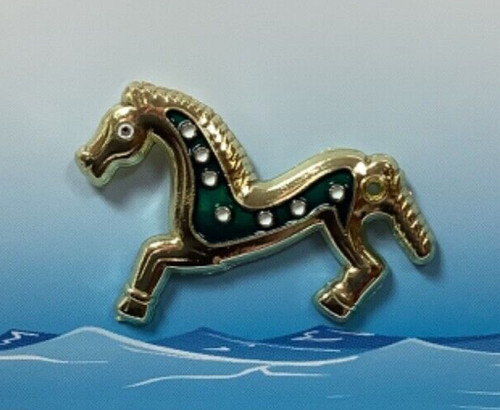 Stunning roman horse enamelled - roman,