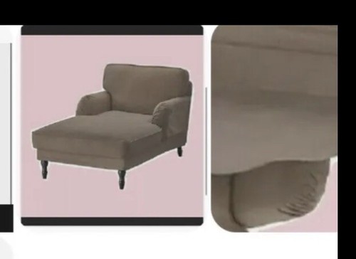 Ikea stocksund chaise lounge - stocksund,