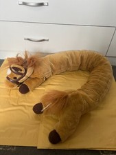 Richard Lang Brown Horse Pony Draught Excluder Draft Door Stop Novelty Plush 38"
