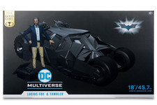 MCFARLANE TOYS DC MULTIVERSE BATMOBILE: LUCIUS FOX & TUMBLER (THE DARK KNIGHT)