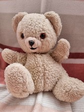 Vintage 80s Russ Snuggle Bear Full Bodied Plush Hand Puppet