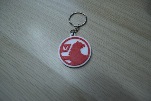 Vauxhall logo keychain - logo,