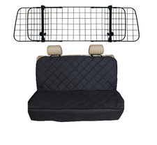 Fits Vauxhall Insignia Estate - Heavy Duty Dog Guard With Rear Seat Cover