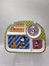 Disney Mickey Mouse Childs Divided Melamine Tray Plate Zara Home Kids Collection