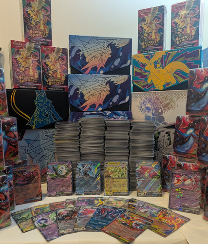 200 pokémon cards deck box - pokémon,