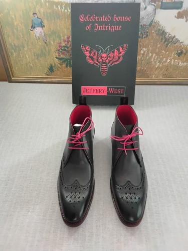 Jeffery west grey leather - jeffery,
