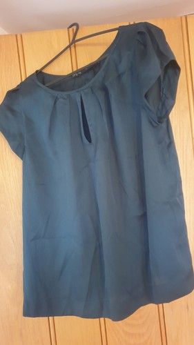 Zara green satin - zara, sleeve