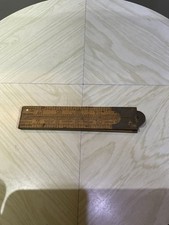 Ruler Measure Folding Brass