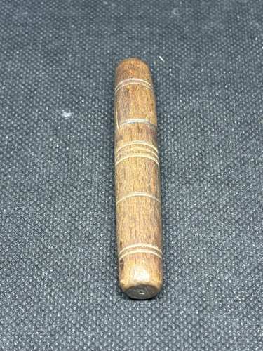 Treen needle case victorian - treen,