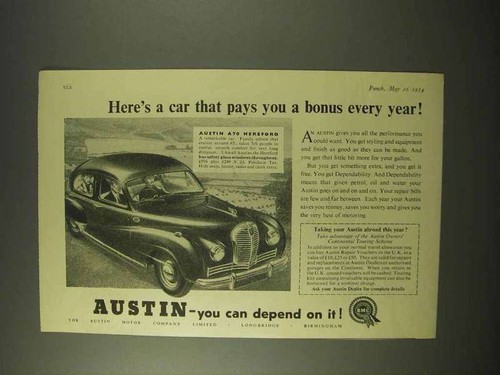 1954 austin a70 - 1954,