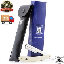 Professional Mens Straight Cut Throat Shaving Razor Barber Rasoir Shave Ready