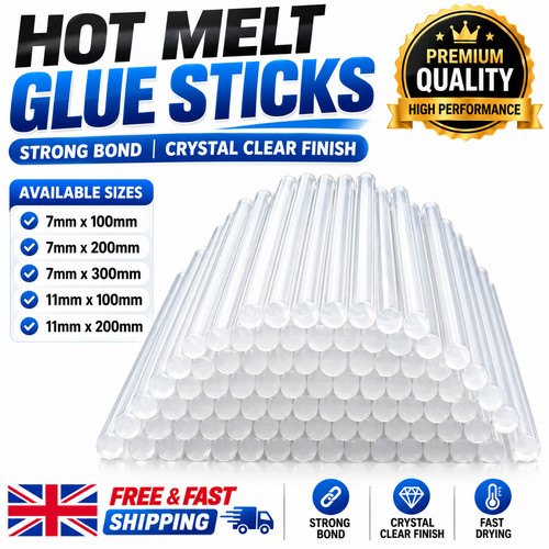 Hot melt glue gun sticks - hot,