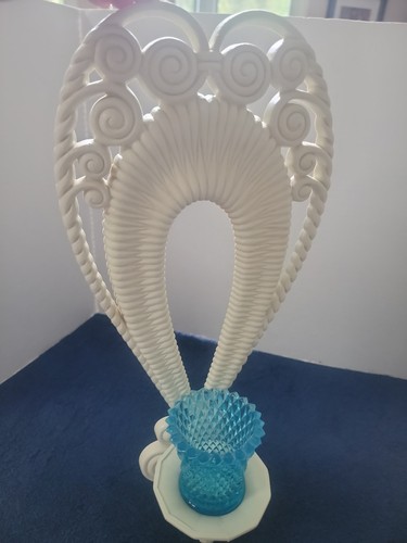 Vintage burwood ornate white - ornate,