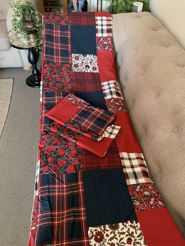 Next red black patchwork - next,