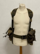 British Army  Surplus Woodland DPM Webbing Set and Pouches Belt Yoke #6 PLCE.