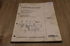 Opel Calibra Turbo Test Manual Motronic CAT-1622-D 93495 1992 xb11133