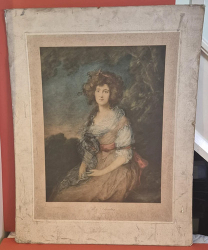 Antique large print mrs - large,