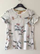 JOULES CREAM FLORAL T SHIRT