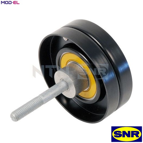 Deflectionguide pulley vribbed - deflectionguide,