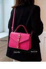 Hot Pink Crossbody Handbag Elegant, Stylish & Lightweight Perfect for Everyday