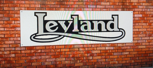 Leyland tractor banner classic - leyland,