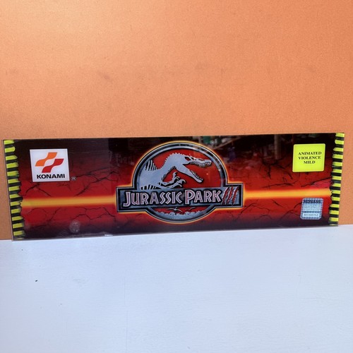 Konami jurassic park - konami, 3