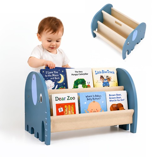 Double sided kids bookshelf - sided,