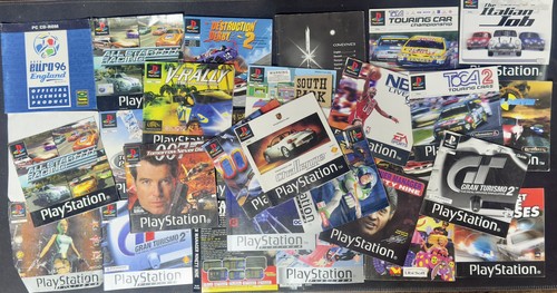 Playstation manuals job lot - playstation, 1