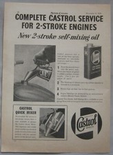 1954 Castrol 2-Stroke Oil Original advert No.1