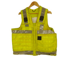 Arktis Molle Tactical Utility Vest Hi Vis Hi Viz Ex Police Security Grade C
