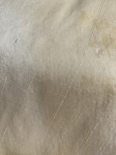 Lemon Silk Curtain Fabric 112cm X42cm