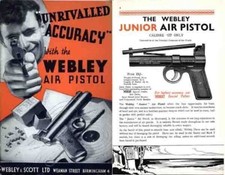 Webley & Scott 1939 Air Pistols and Rifles Catalog