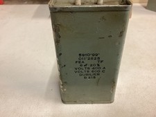 Dubilier Capacitor 8uF ~~Dubilier B215 not tested