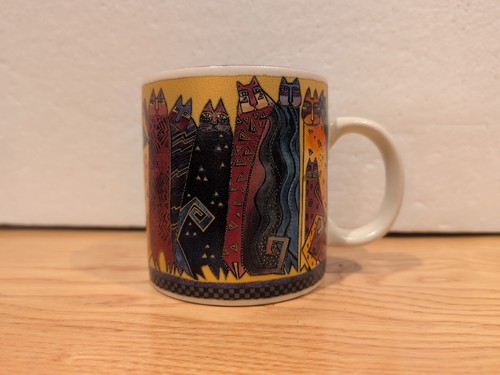 Laurel burch vintage cat cup - burch,