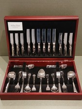 Arthur Price Classic Grecian Stainless Steel 88 Piece Canteen of Cutlery