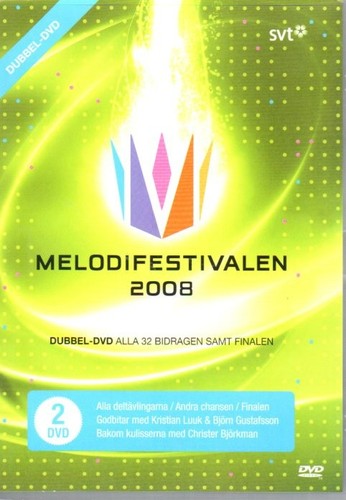 Dvd melodifestivalen 2008 - 2,