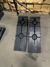 161914 1 Pair KATSU Heavy Duty Plastic Garage Workshop Car Service Ramps 5 TON