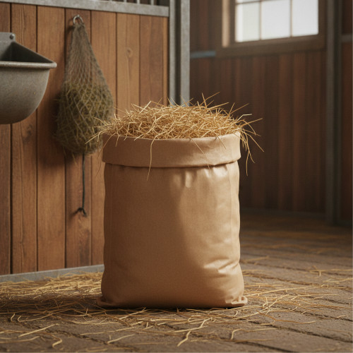 Paper sacks potato flour hay - paper,