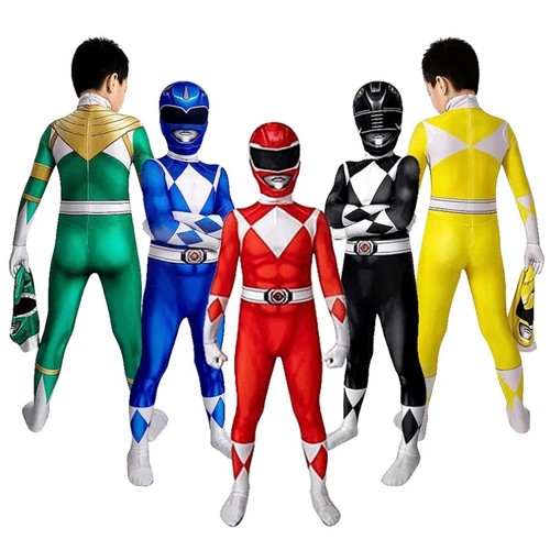 Kids rangers cosplay power - rangers,