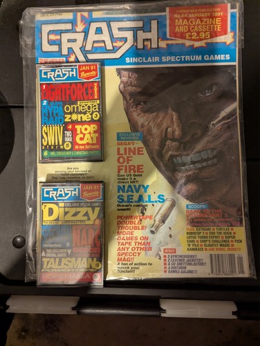 Crash magazine issue jan - crash,
