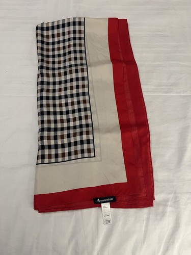Aquascutum silk scarf - silk,