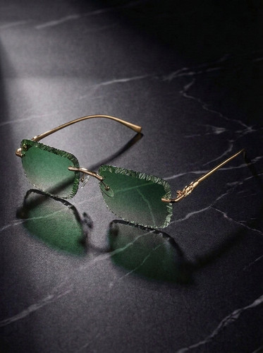 Vintage rimless sunglasses - vintage,