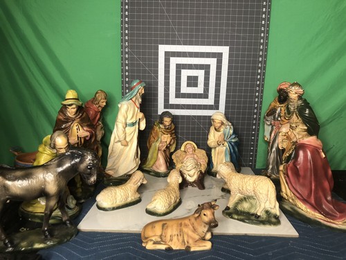 Nativity christmas figures - nativity,
