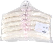 Pack of 10 Pale Ivory Satin