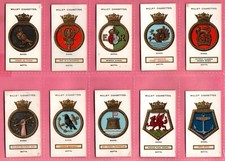 WILLS: Ships' Badges 1925 Full
