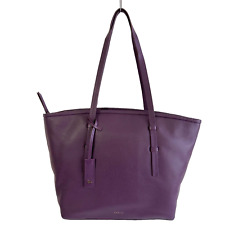 RADLEY Handbag Purple Leather