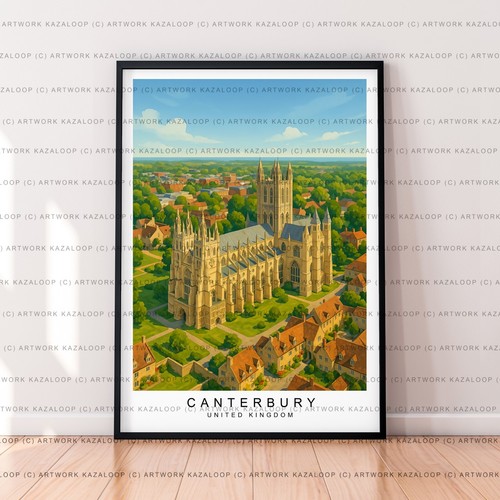 Unframed canterbury - unframed,